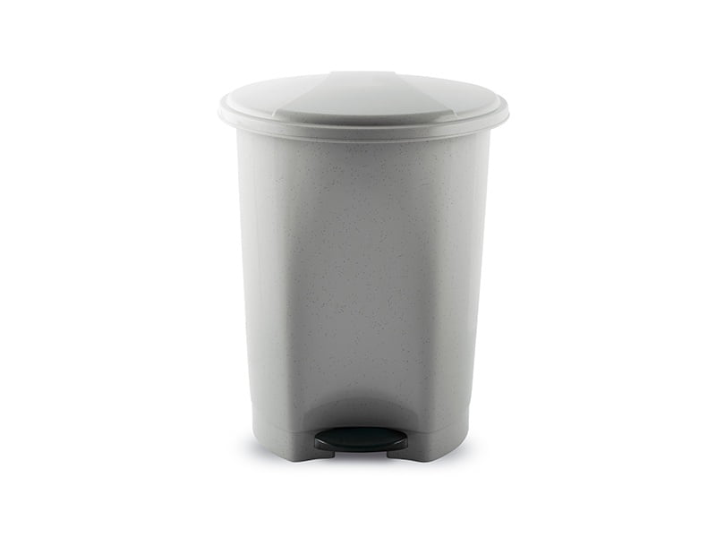 M-827 ROUND PEDAL DUSTBIN WITH BUCKET (38,5 X 46,5 CM) 28 LT